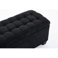thumbnail image 6 of Storage Bench, 16 X 30 16.1 Inches, Foot Rest For Bedroom, Living Room, Entryway, Up To 660 Lb Weight Capacity, Black Inches Chest , Heavy-duty Material Build,, 6 of 6