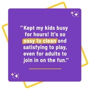 Kinetic Sand Sandbox Set Purple Sand, Tools & Storage