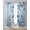 Blue Green, variant on Blue Christmas Sheer Curtains 39 Inch Length 2 Panels Set for Living Room/Bedroom, Snowman Xmas Tree Balls Snowflake Rustic Kitchen Curtains Grommet Semi-Sheer Curtains Window Treatments 27.5"x39"x2