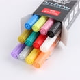 thumbnail image 6 of Mightlink 12Pcs Nail Painting Pens Waterproof Smooth Drawing DIY Crafts 12 Colors Nail Art Drawing Marker Pens Manicure Tools, 6 of 8