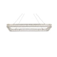thumbnail image 3 of Monroe 50 inch LED single rectangle pendant in chrome, 3 of 5