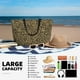 thumbnail image 5 of Easygdp Leopard1 Bolsa de Viaje de Playa de Gran Capacidad, Bolsa Tote Perfecta para la Playa, Escapadas de Fin de Semana y Viajes, 5 of 7