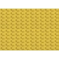 thumbnail image 1 of Ahgly Company Indoor Rectangle Patterned Golden Yellow Area Rugs, 2' x 4', 1 of 6