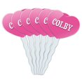 thumbnail image 1 of Colby Heart Love Cupcake Picks Toppers - Set of 6, 1 of 1