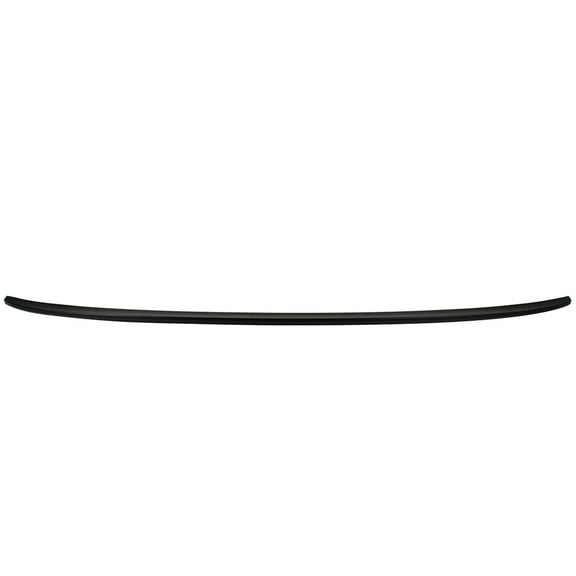 Ikon Motorsports Compatible with 17-23 BMW G30 Sedan 4Dr M5 Performance Style Trunk Spoiler - ABS Black