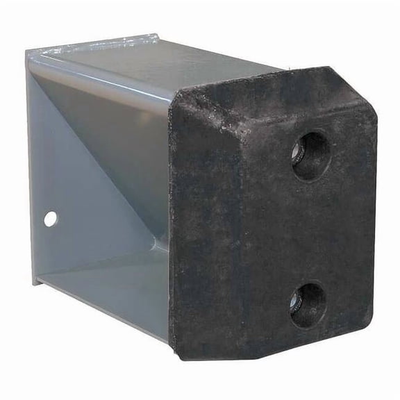 Dock Bumper,Steel Base,10 in W x 12 in H EPCB10