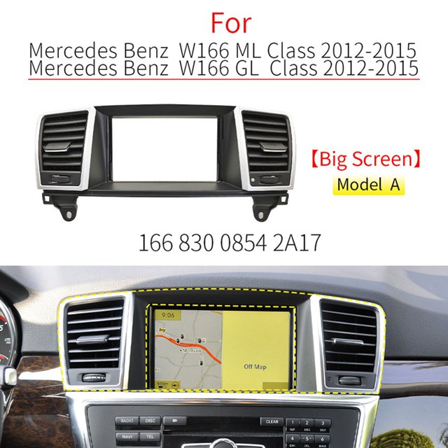 16683008542A17 Car Center Dash Air Vents Outlet para W166 ML Clase 2012-2015 GL350 ML400 A
