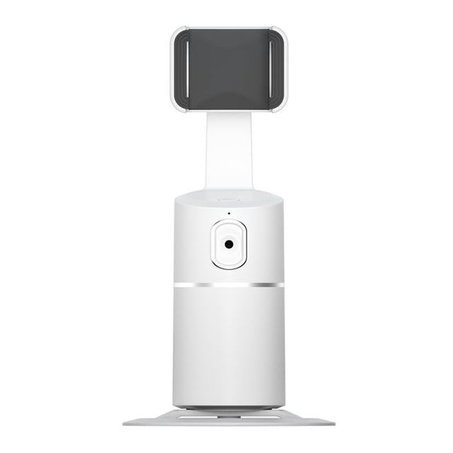 Support de Téléphone Intelligent Suivi de Visage Selfie Support Rotatif à 360° Support Mobile Électrique