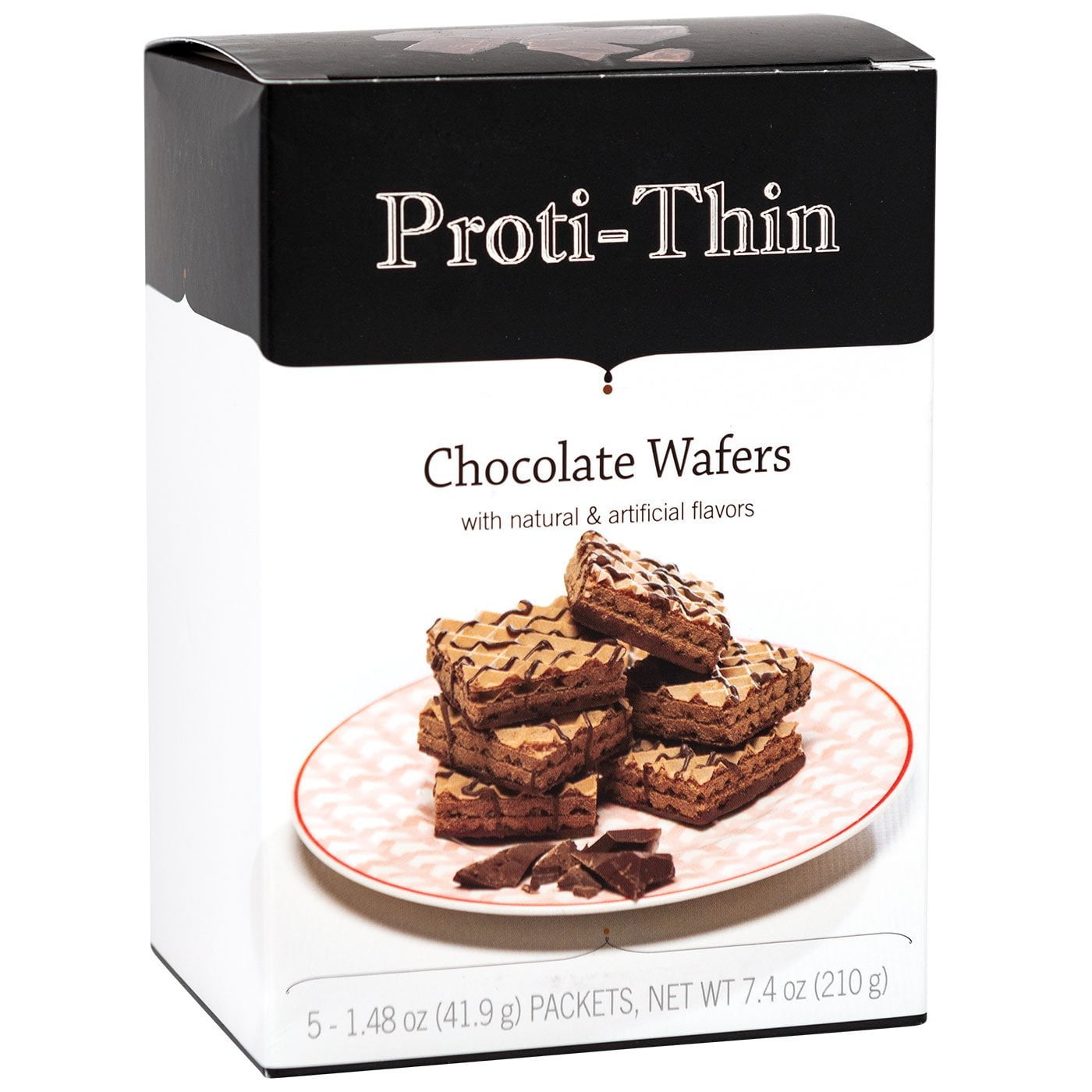 ProtiThin Protein Wafer Squares Chocolate Diet Wafer Squares