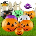 thumbnail image 7 of Clearance!Halloween Pumpkin Bucket, Halloween Candy Bucket, Plastic Pumpkin Bucket, Trick or Treat Pumpkin Bucket, Mini Halloween Buckets Party Favor (Black), 7 of 7