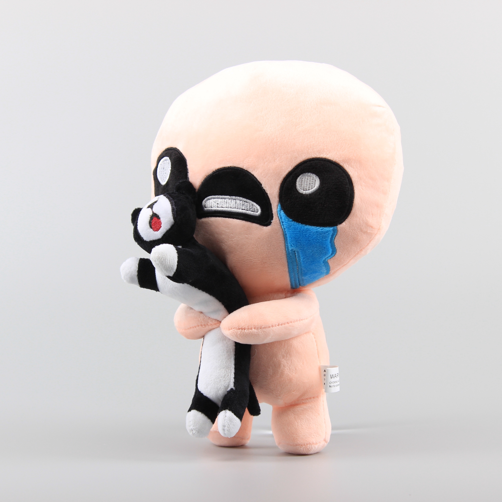 uiuoutoy The Binding Of Isaac Afterbirth Rebirth Game Plush Isaac with Guppy Cat Soft Toy Cosplay Stuffed Dolls 30 CM Kids Gift