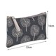 thumbnail image 3 of 2 Pcs Canvas Cosmetic Bag, Multi-Function Travel Makeup Bag Small Zipper Pouch Cute Makeup Pouch Travel Toiletry Bag for Women and Girls Travel Size T, 3 of 4