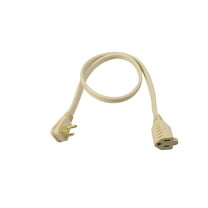 Coleman Cable 3531 14/3 General-Use Appliance Extension Cord, 3-Foot