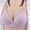 Purple, variant on Ohufall Bras for Women Front Closure! Women's And Women's Steel Ring Free Gathering Comfortable Breathable Front Button Underwear Daily Bra