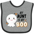 thumbnail image 3 of Inktastic My Aunt is My Boo with Cute Ghost Boys or Girls Baby Bib, 3 of 4