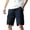 Blue, variant on Mens Shorts – Compression Fit Basketball Shorts Men's Summer Casual Style Shorts Solid Color Loose Fit Straight Legged Outdoor Short Pants