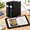 2 Pack, variant on Cd Dvd Storbinder With Zipper Pu Leather Corver 4 Pack