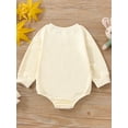 thumbnail image 3 of Tenue de Pâques pour Bébés Filles Garçons Imprimé Lapin Manches Longues Col Rond, 3 of 6
