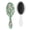 White-2, variant on Rustic Folk Style Detangler Hair Brush with Pastoral Pattern, Wood Grain Paddle Brush for All Hair Types, Natural Artistic Comb for Styling & Gifting