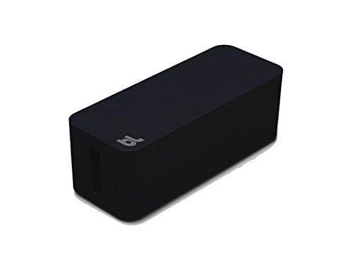 Bluelounge CableBox for Cable and Cord Management - Black - (15.5"L x 5 ...