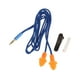 thumbnail image 3 of Auriculares con tapón para los oídos, tapones para los oídos, suaves con sonido claro, auriculares de trabajo de 3,5mm para niños y adultos que viajan azul 70cm, 3 of 9