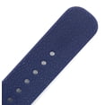 thumbnail image 3 of Bandini 22mm Rubber Watch Strap for Seiko Watch Band, 22mm Rubber Watch Band, Replacement Dive Watch Band for Original Seiko Watch Bands, Curved Lines - Blue Diver Rubber Watch Bands for Men, 3 of 6