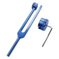 thumbnail image 3 of Diapasón de aleación de aluminio de 128 Hz con martillos para probar el sistema nervioso, terapia de sanación con sonido, atención médica, 3 of 5