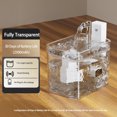 thumbnail image 3 of Wireless Cat Water Fountain, Battery Operated 1500ML Pet Water Fountain With Motion Sensor, Ultra Quiet Drinking Fountain For Cats Dogs Pets, 3 of 9