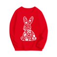 thumbnail image 2 of Cowsor Tween Boys Girls Easter Graphic Print Long Sleeve Crew Neck Tee Soft Cotton Casual Layering Top Spring Fall Easter Daily Wear 2-15 Years, 2 of 5