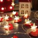 thumbnail image 4 of Guirnalda de luces LED con forma de estrella para decoración de árbol de Navidad, 4 of 4