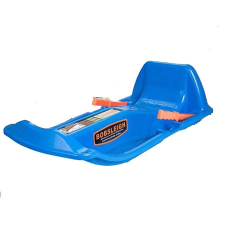 Sleigh Heavy Duty Sledge Sled with Brakes, Plastics Toboggan-for Winter ...