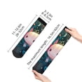 thumbnail image 4 of Pofeuu Whimsical Axolotl Fantasy Print 30cm Socks, Adult Running Hiking Socks for Youth and Adult, 4 of 7