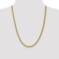 thumbnail image 2 of 14k Yellow Gold 24 Inch 4.5mm Franco Chain Necklace Pendant Charm, 2 of 9
