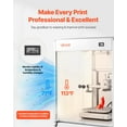 thumbnail image 2 of VEVOR 3D Printer Enclosure with Ventilation, Dustproof Waterproof Transparent Acrylic 3D Printer Tent, Constant Temperature Protective Case with LED, Compatible with Bambu Lab, Ender, Neptune, Kobra, 2 of 9