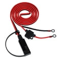 thumbnail image 4 of Speravity Batería de motocicleta SAE a Cable de alimentación de anillo 10A impermeable conector de Terminal resistente a la intemperie cargador Vehículos, repuestos y accesorios Mis, 4 of 6
