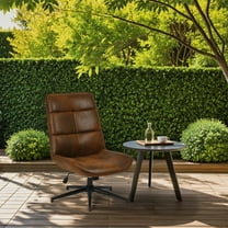 Homy Casa Swivel Accent Chairs with High Back, Comfortable Lounge Charis for Living Room Bedroom Makeup, Beige