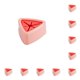 thumbnail image 3 of Soporte para toallas sweethay Estante de baño Gancho de secado 10Conjunto Rosado, 3 of 6