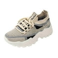 thumbnail image 3 of Women's Running Shoes for Women, Sneakers, Breathable Knitted Low Top Sports Shoes,38, 3 of 9