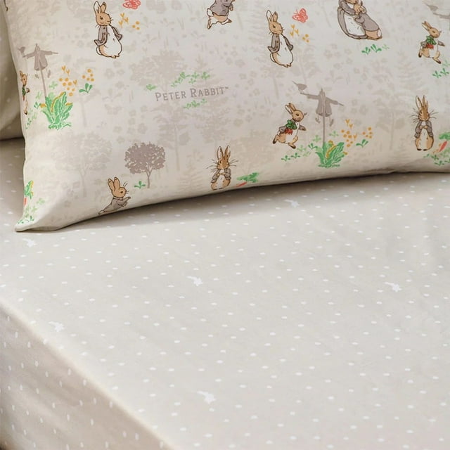 Peter Rabbit Drap-Housse Classique en Coton
