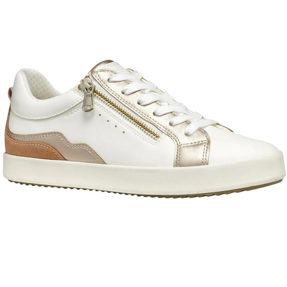 Geox Womens D Blomiee Suede Sneakers