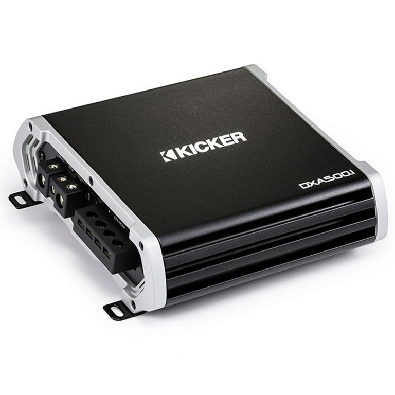 Kicker 43DXA5001 Car Audio Sub Amp DXA500.1 w/ CK4 Amplifier