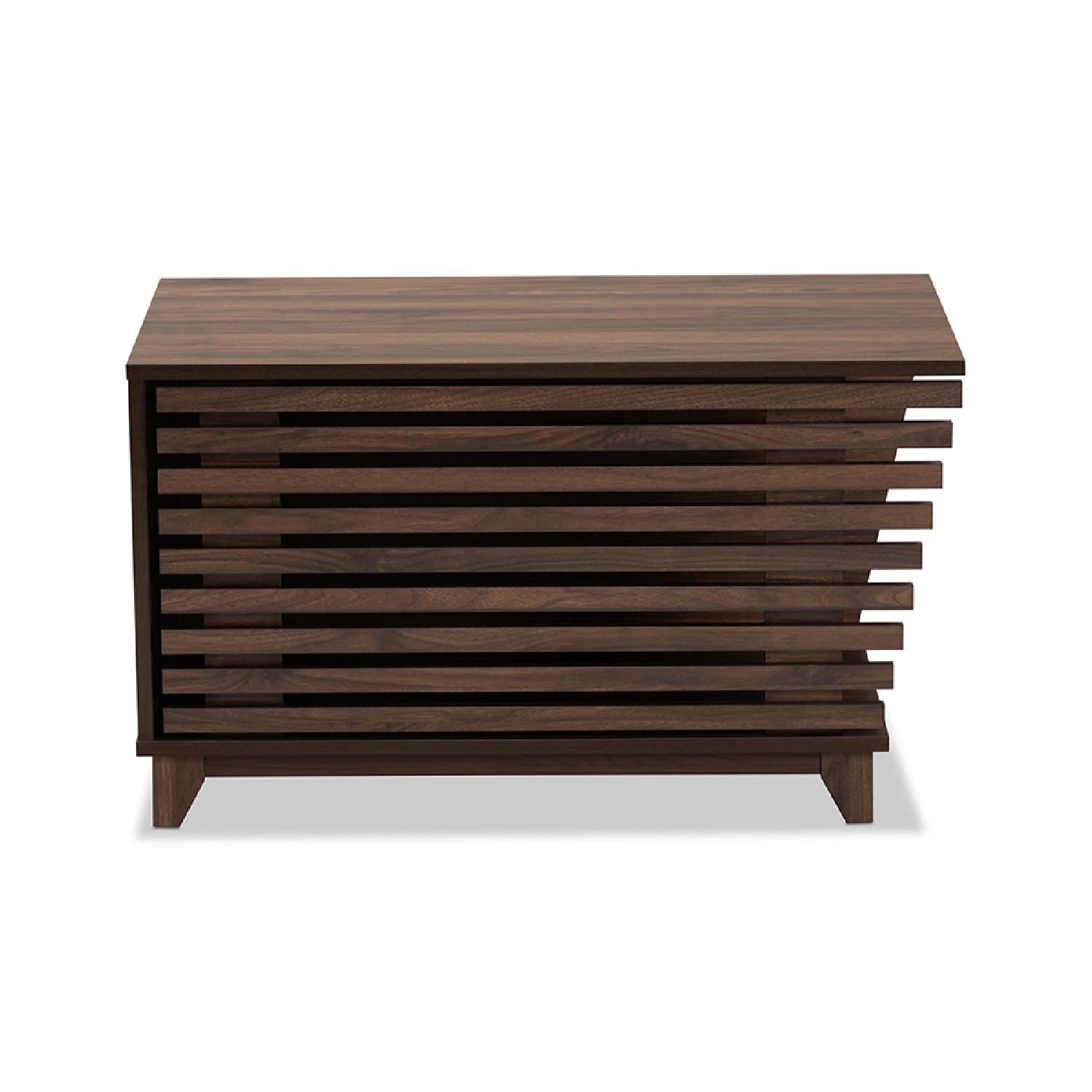 Baxton Studio Eckhart Modern and Contemporary Walnut Brown