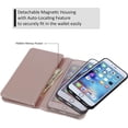 thumbnail image 3 of Navor Magnetic Detachable Wallet Case [8 Card Slots] [3 Money Pockets] Compatible for iPhone 6 / 6s 4.7 Inch [JOOT-3L]-, 3 of 5