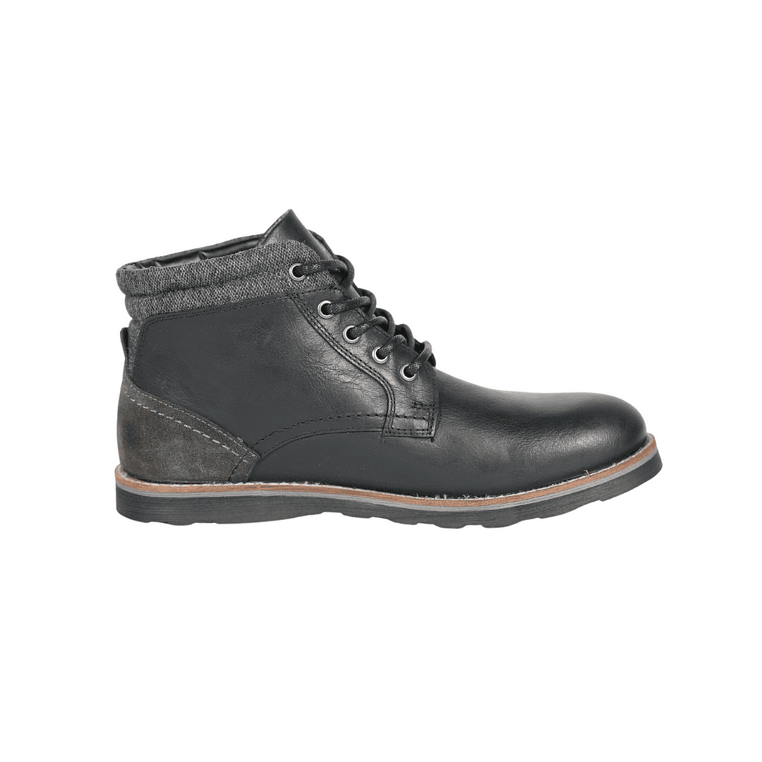 Crevo Geoff Men s Chukka Boots Genuine Leather with Memory Foam Insole Walmart