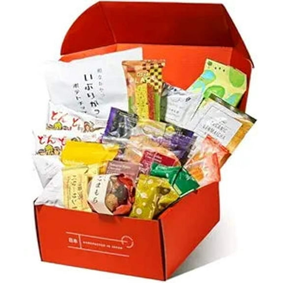 Bokksu Snack Box: Seasons of Japan - Authentic Japanese Food Box with Cookies, Chips, Mochi, Crackers, Tea, and More