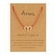 thumbnail image 1 of Pulseras para mujer, regalos para mujer, tarjeta de papel, doce cuerdas de nailon, collar con colgante de aleación, regalo festivo, pulsera de tarjeta de papel., 1 of 3