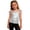 Silver, variant on YOUYEDIAN Girls Shiny Metallic Sequin Spaghetti Straps Tops Kids Lace Up Sleeveless Y2K Streetwear T-Shirts Dancewear Tees (Royal Blue, 6-7 Years)