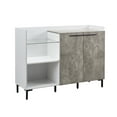 thumbnail image 3 of Home Source Accent Console Table White Black, 3 of 5