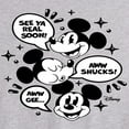 thumbnail image 2 of Disney - Mickey Mouse - Conversation Bubbles - Men's Jersey Tank Top, 2 of 4