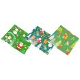 thumbnail image 1 of 3Pcs Wrapping Paper Set 51x75cm Handmade Unique Designs for Gift and Santa, 1 of 7